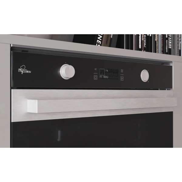 Bauknecht BIK7 CP8VS PT ProTouch elektrischer Einbaubackofen: Farbe Edelstahl, Pyrolyse,